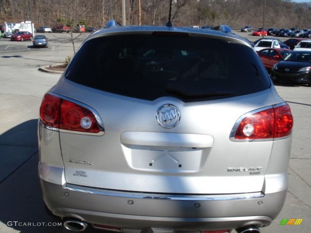 2008 Enclave CXL AWD - Platinum Metallic / Titanium/Dark Titanium photo #7