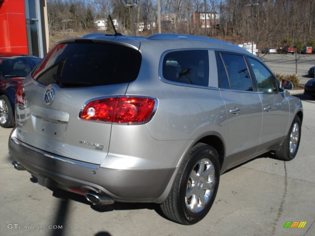 2008 Enclave CXL AWD - Platinum Metallic / Titanium/Dark Titanium photo #8