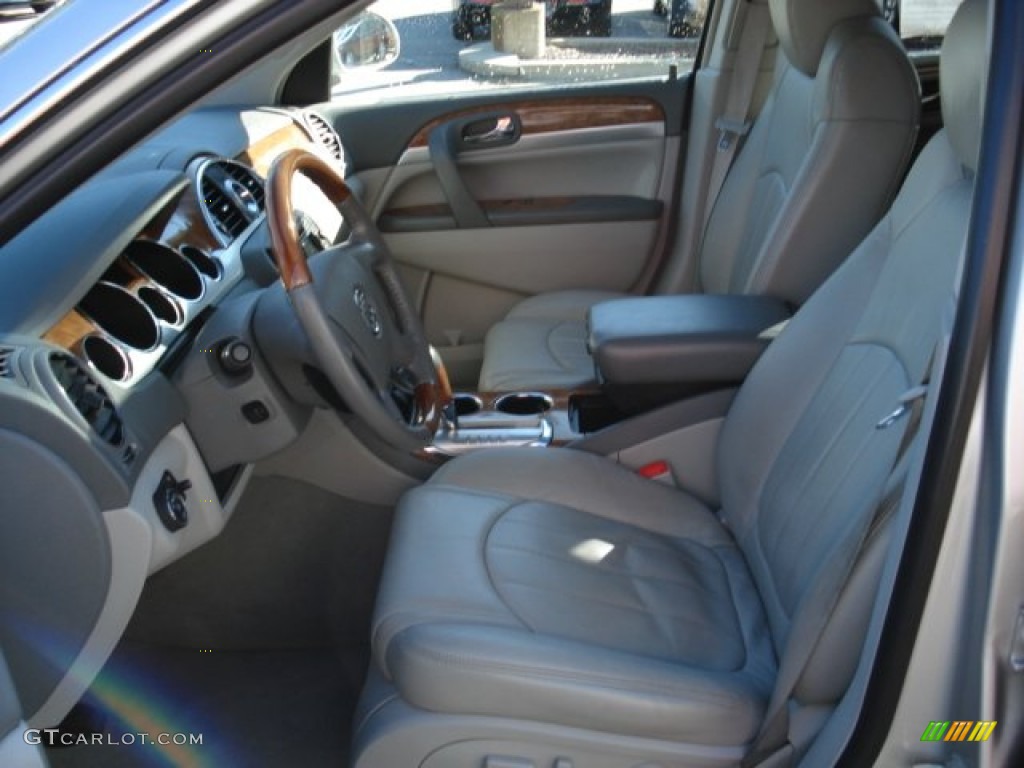 2008 Enclave CXL AWD - Platinum Metallic / Titanium/Dark Titanium photo #14