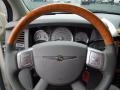 2007 Chrysler Aspen Dark Slate Gray/Light Slate Gray Interior Steering Wheel Photo