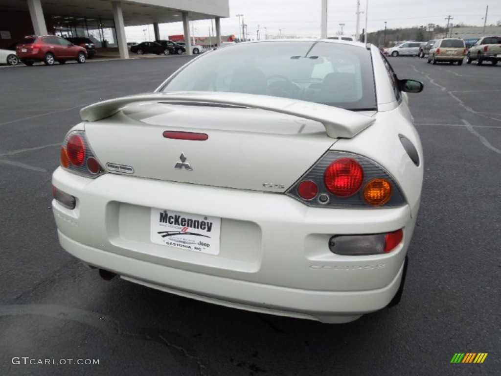 2003 Eclipse GS Coupe - Dover White Pearl / Sand Blast photo #3