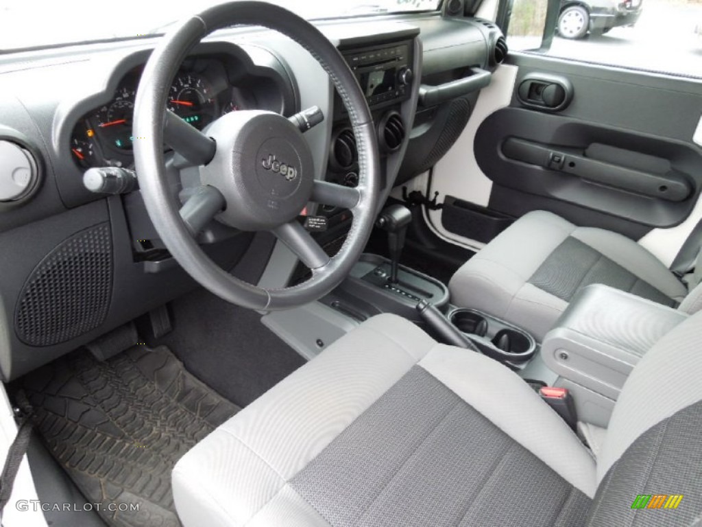 2009 Jeep Wrangler Unlimited X Interior Color Photos