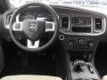 Black/Light Frost Beige 2012 Dodge Charger SE Dashboard