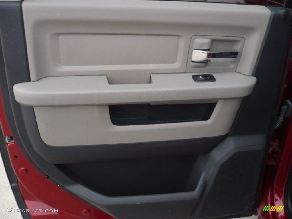 2010 Ram 3500 Big Horn Edition Crew Cab 4x4 Dually - Inferno Red Crystal Pearl / Dark Slate/Medium Graystone photo #21