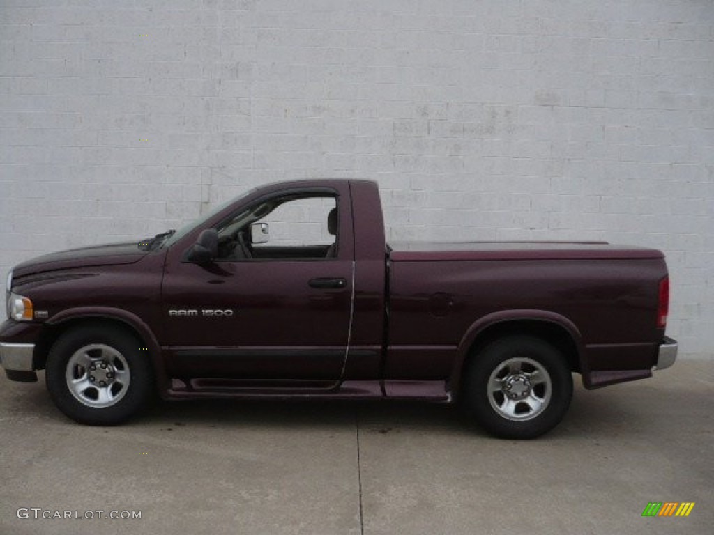 2004 Ram 1500 SLT Regular Cab - Deep Molten Red Pearl / Dark Slate Gray photo #1