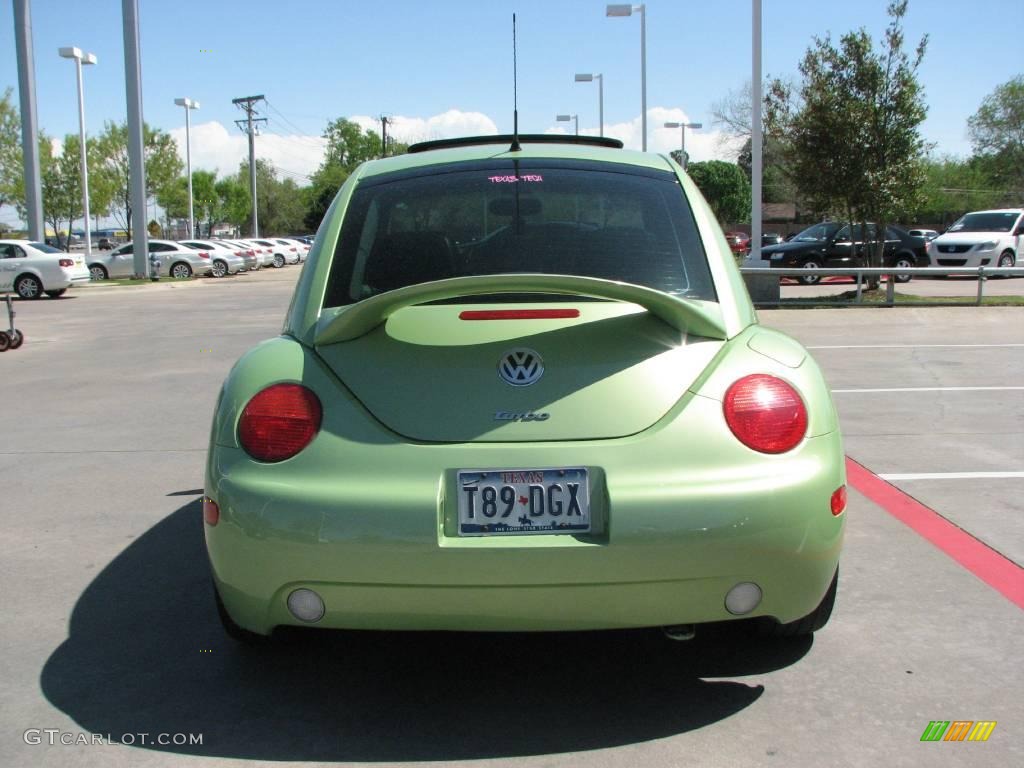 2003 New Beetle GLS 1.8T Cyber Green Color Concept Coupe - Cyber Green Metallic / Black/Green photo #4