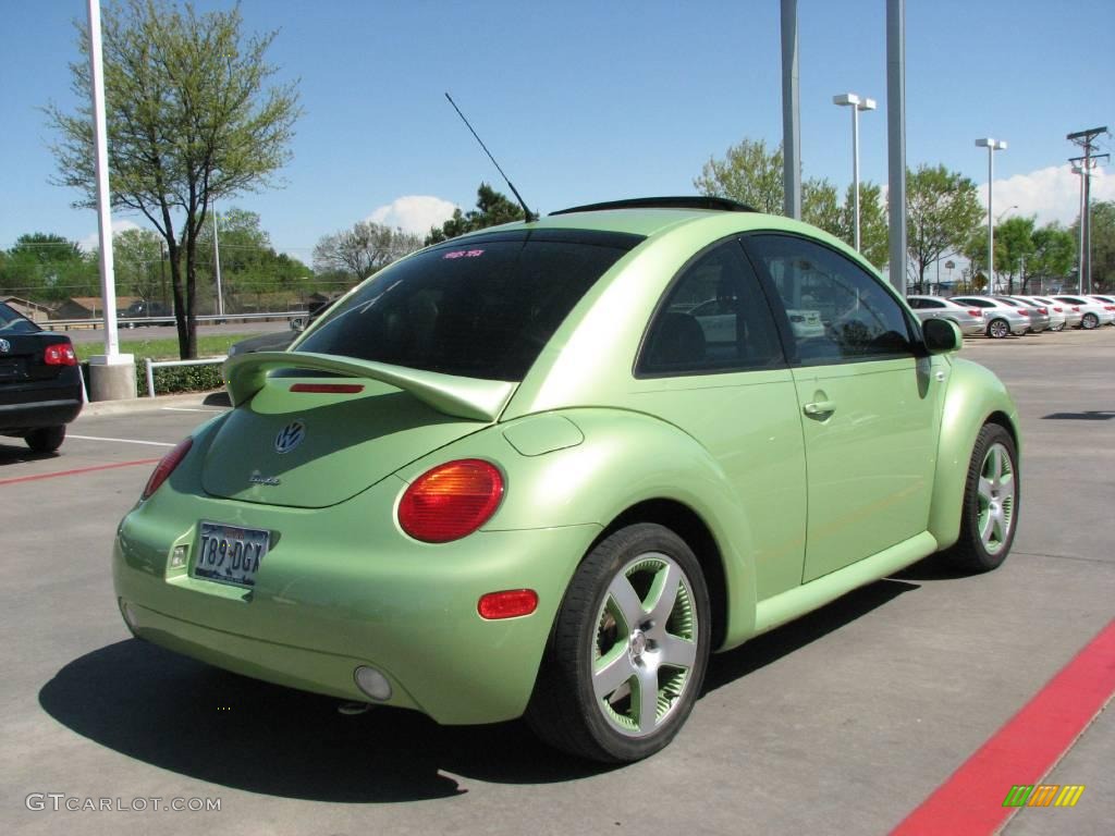 2003 New Beetle GLS 1.8T Cyber Green Color Concept Coupe - Cyber Green Metallic / Black/Green photo #5