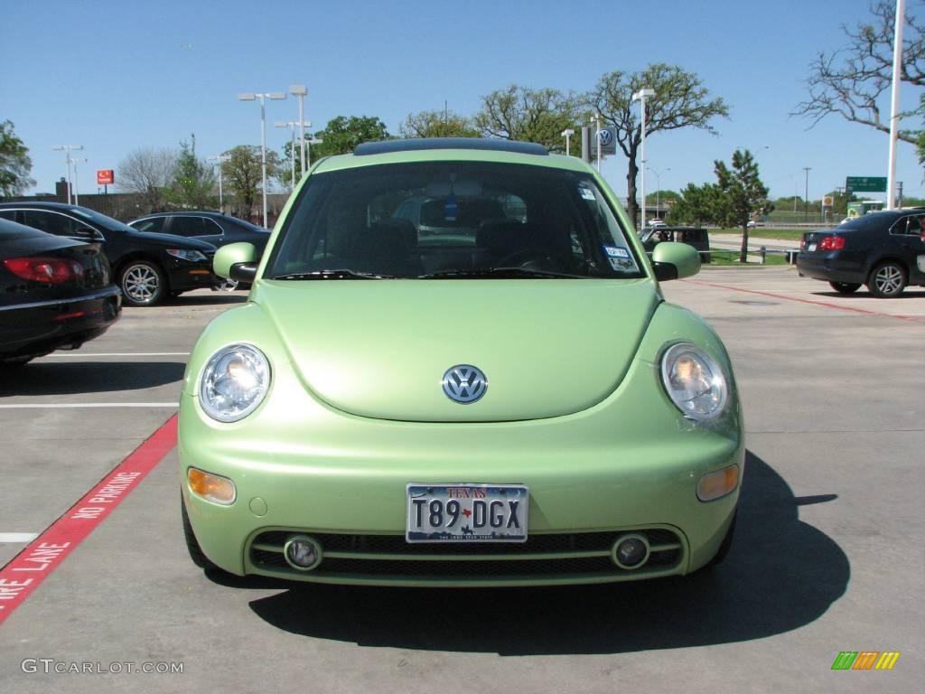 2003 New Beetle GLS 1.8T Cyber Green Color Concept Coupe - Cyber Green Metallic / Black/Green photo #8