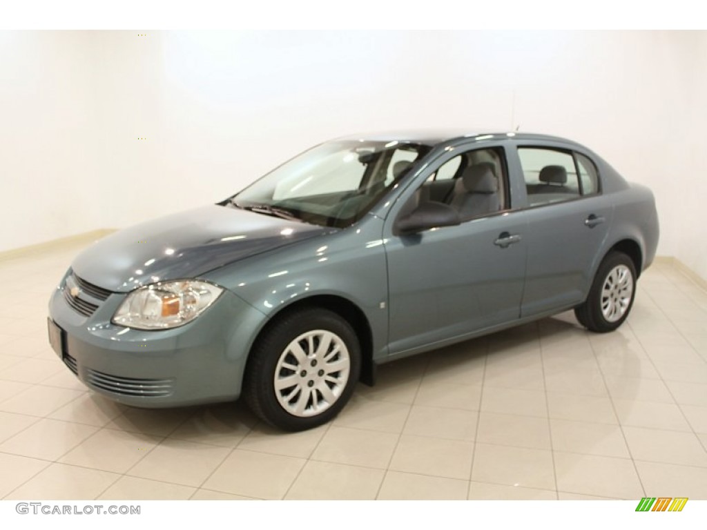 Silver Moss Metallic 2009 Chevrolet Cobalt LS Sedan Exterior Photo #60665605