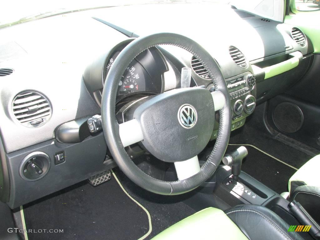 2003 New Beetle GLS 1.8T Cyber Green Color Concept Coupe - Cyber Green Metallic / Black/Green photo #14