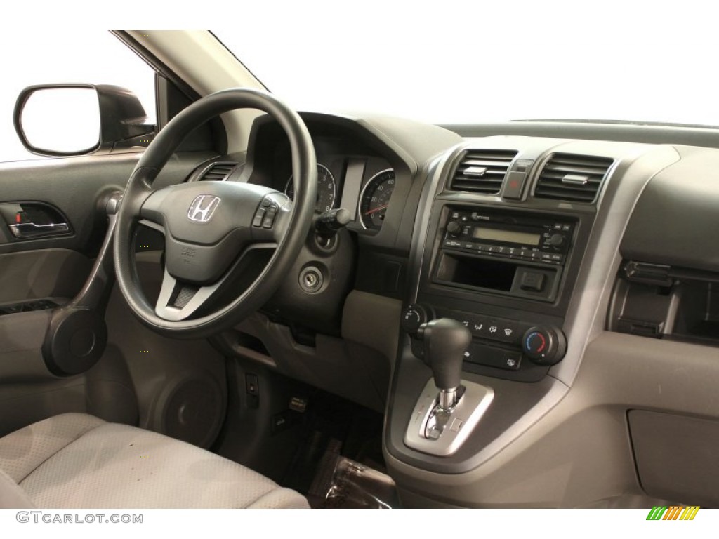 2008 CR-V LX 4WD - Glacier Blue Metallic / Gray photo #14