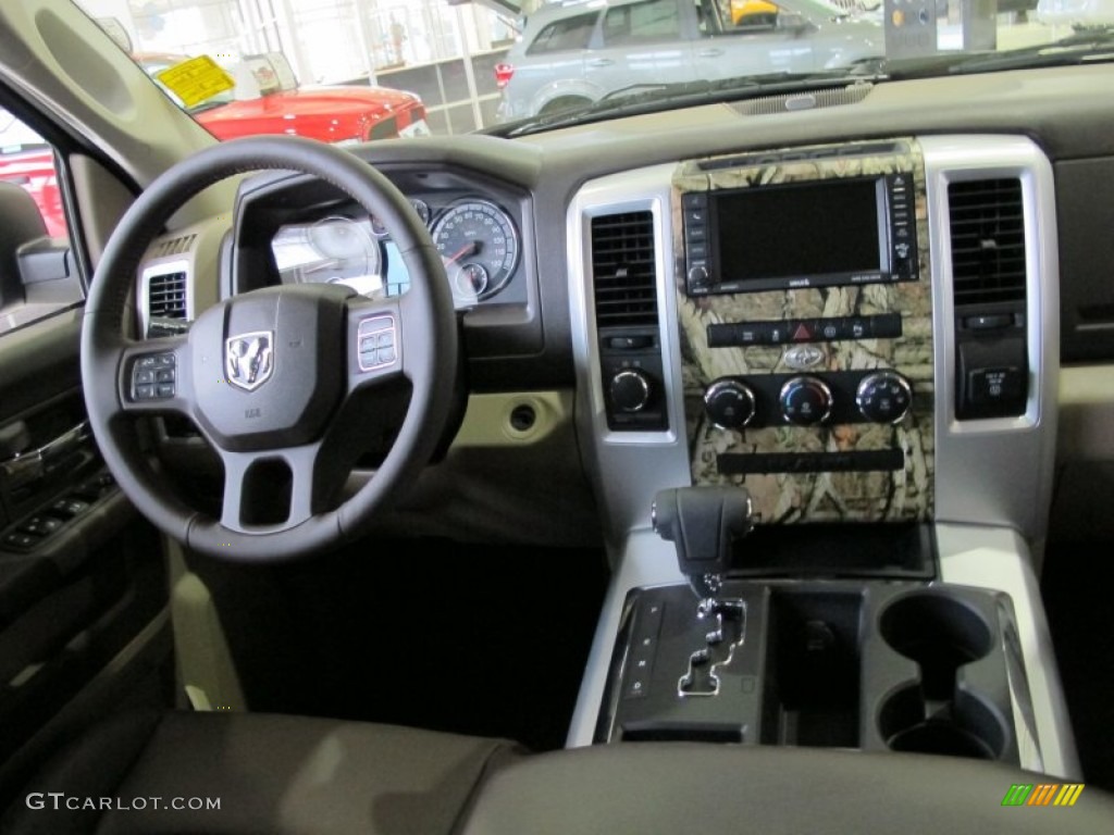 2012 Ram 1500 Mossy Oak Edition Crew Cab 4x4 - Sagebrush Pearl / Light Pebble Beige/Bark Brown photo #10