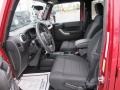 Black Interior Photo for 2012 Jeep Wrangler Unlimited #60668351