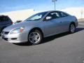 2007 Alabaster Silver Metallic Honda Accord EX Coupe  photo #2