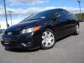 Nighthawk Black Pearl - Civic LX Coupe Photo No. 1