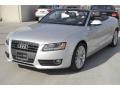 2011 Ice Silver Metallic Audi A5 2.0T quattro Convertible  photo #3