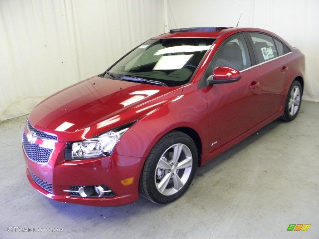 Crystal Red Metallic 2012 Chevrolet Cruze LT/RS Exterior Photo #60670406