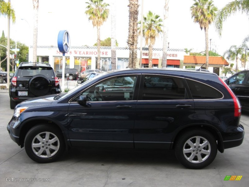 2009 CR-V EX - Royal Blue Pearl / Gray photo #4