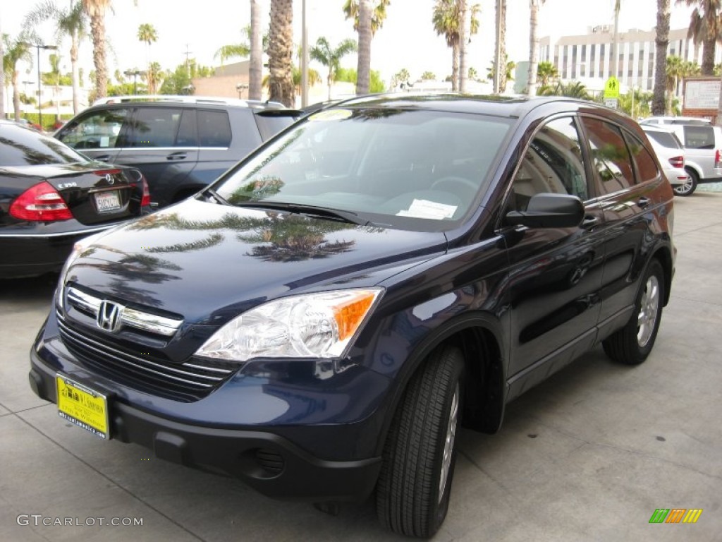 2009 CR-V EX - Royal Blue Pearl / Gray photo #5