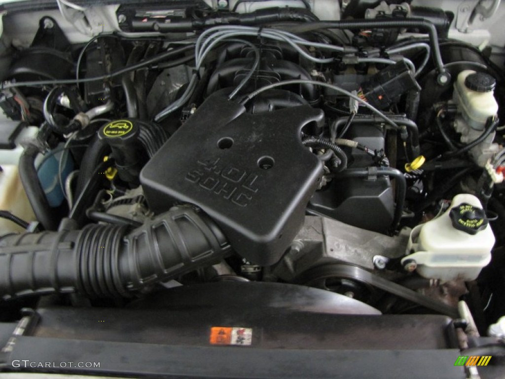 2003 Ford Ranger Xlt Supercab 40 Liter Sohc 12 Valve V6 Engine Photo