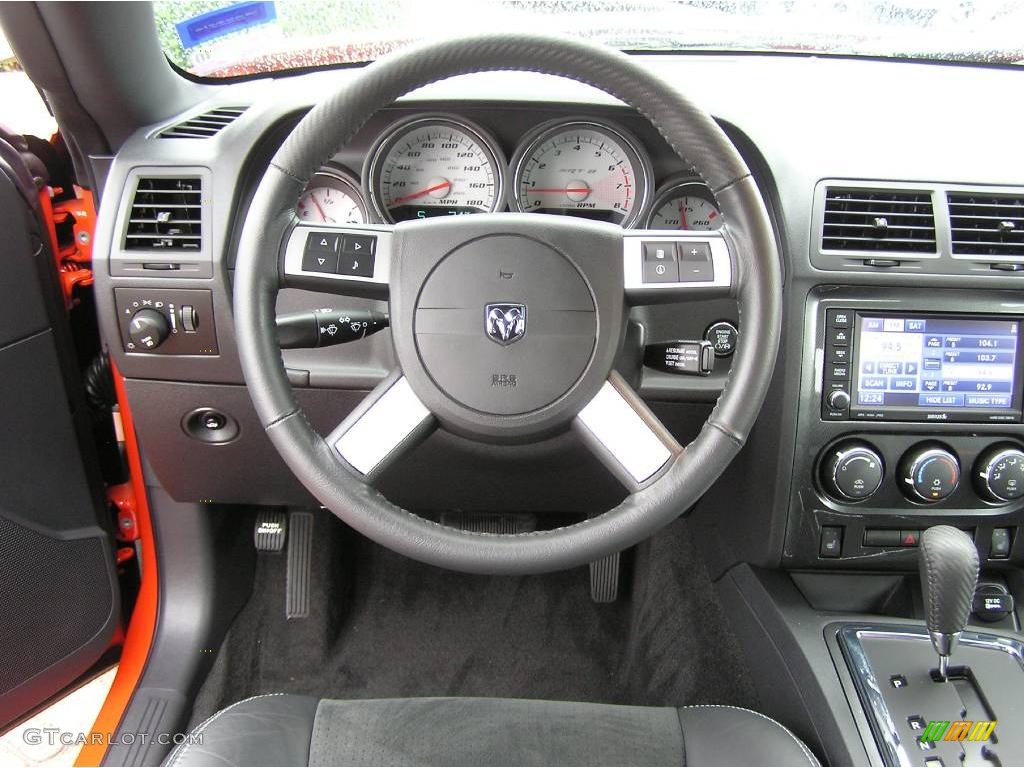 2008 Challenger SRT8 - HEMI Orange / Dark Slate Gray photo #27