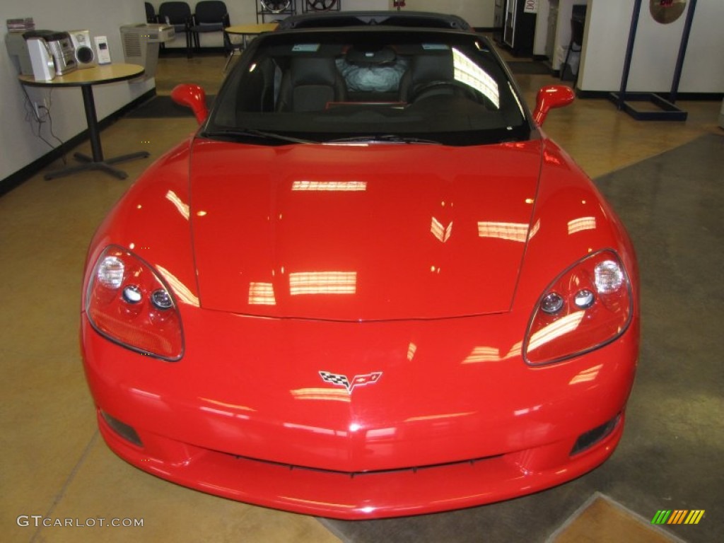 2007 Corvette Coupe - Victory Red / Ebony photo #5