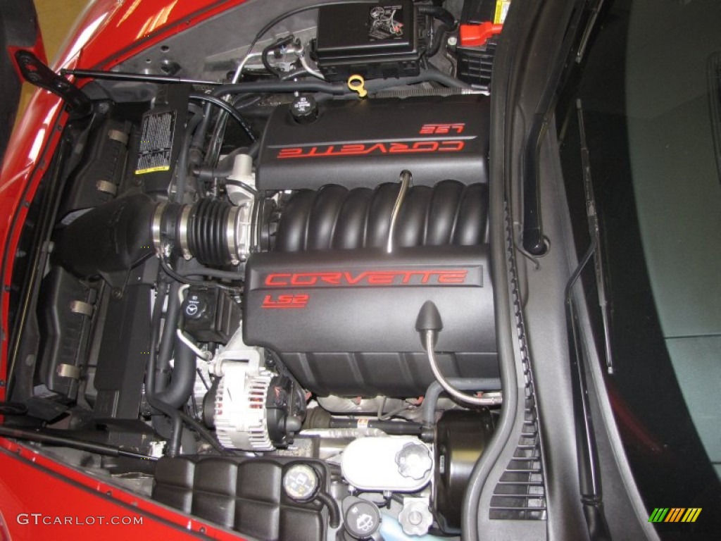 2007 Corvette Coupe - Victory Red / Ebony photo #8
