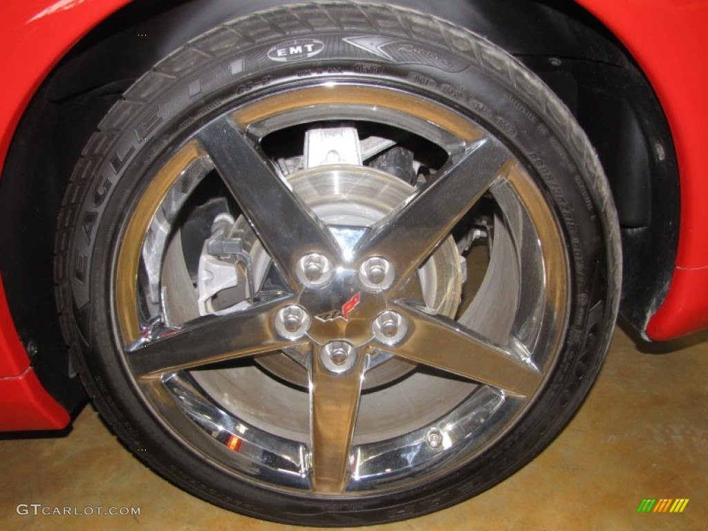 2007 Corvette Coupe - Victory Red / Ebony photo #11