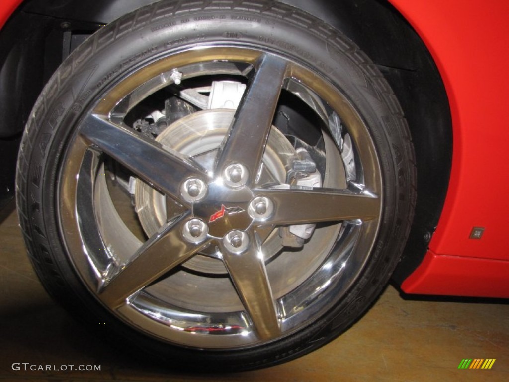2007 Corvette Coupe - Victory Red / Ebony photo #12