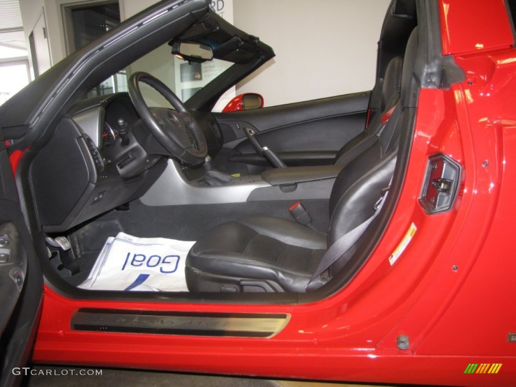 2007 Corvette Coupe - Victory Red / Ebony photo #16