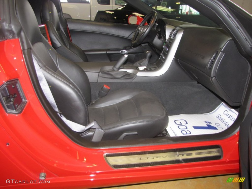 2007 Corvette Coupe - Victory Red / Ebony photo #20