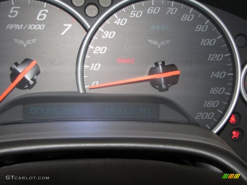 2007 Corvette Coupe - Victory Red / Ebony photo #22