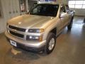 2010 Sheer Silver Metallic Chevrolet Colorado LT Crew Cab 4x4  photo #2