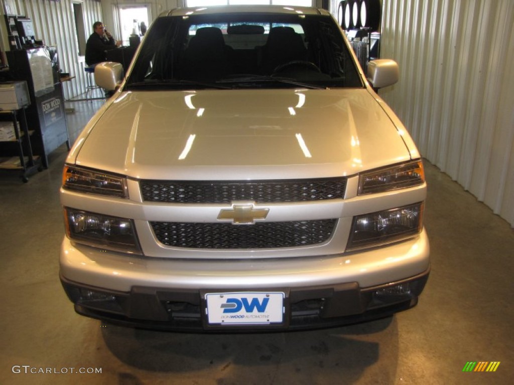 2010 Colorado LT Crew Cab 4x4 - Sheer Silver Metallic / Ebony photo #5