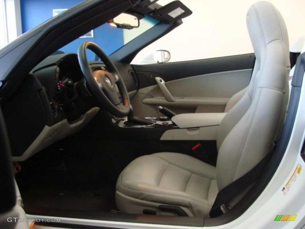 Titanium Gray Interior 2011 Chevrolet Corvette Convertible Photo #60674351