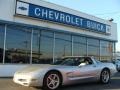 2000 Sebring Silver Metallic Chevrolet Corvette Coupe  photo #1