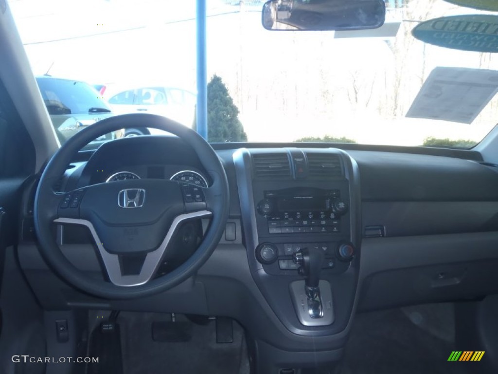 2009 CR-V EX 4WD - Glacier Blue Metallic / Gray photo #5
