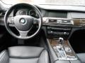 Black Nappa Leather Dashboard Photo for 2009 BMW 7 Series #60675500