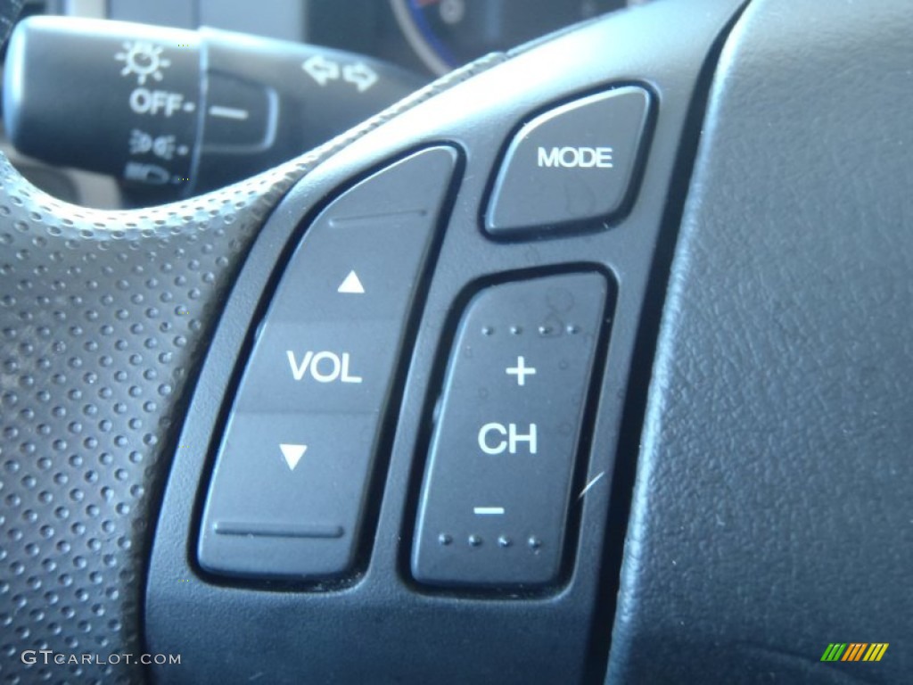 2009 CR-V EX 4WD - Glacier Blue Metallic / Gray photo #21