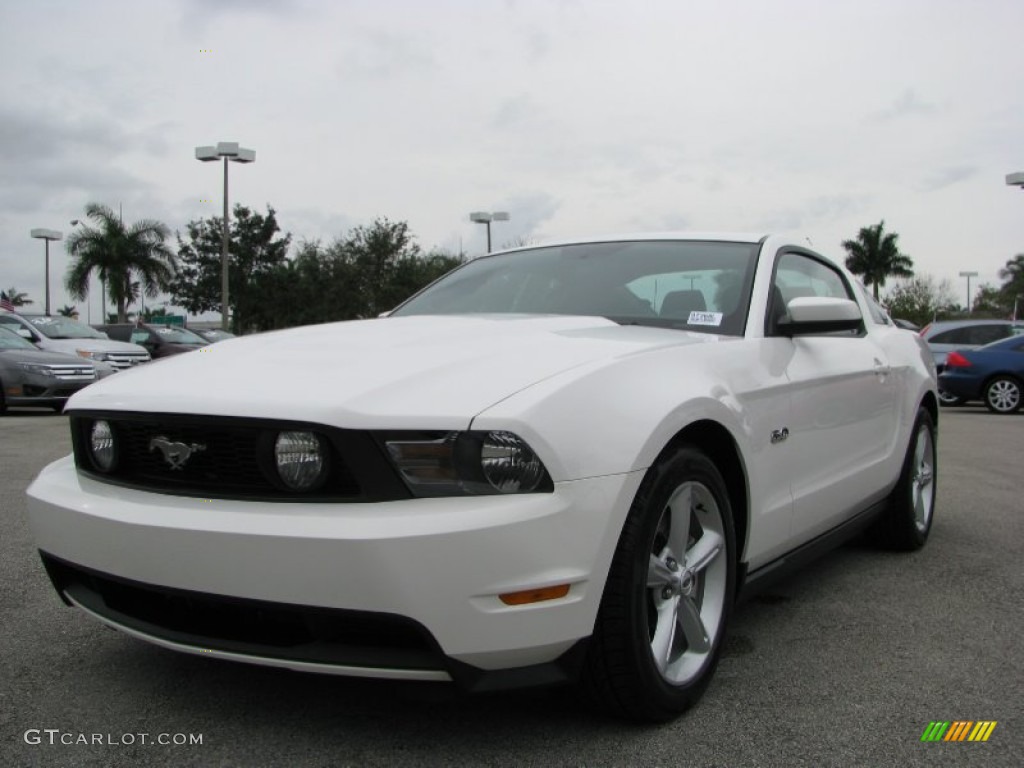 Performance White 2012 Ford Mustang GT Coupe Exterior Photo #60676094