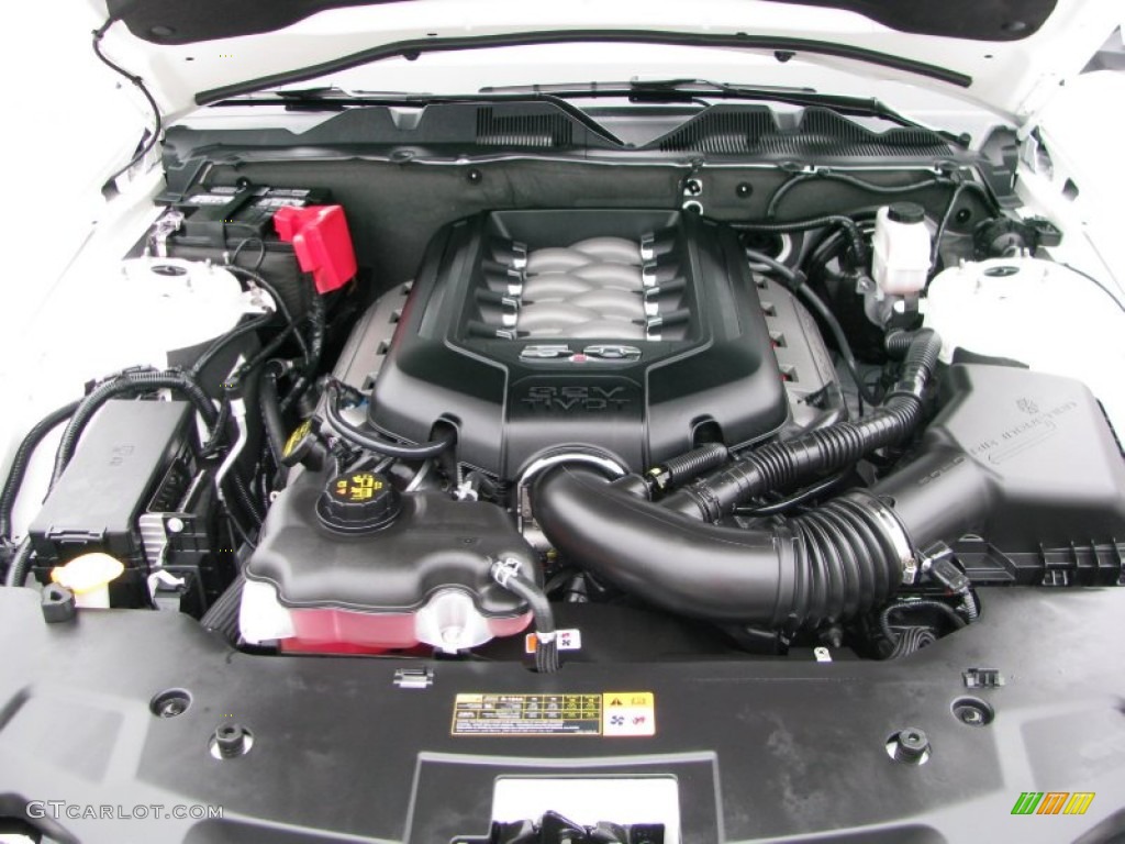 2012 Ford Mustang GT Coupe 5.0 Liter DOHC 32-Valve Ti-VCT V8 Engine Photo #60676214