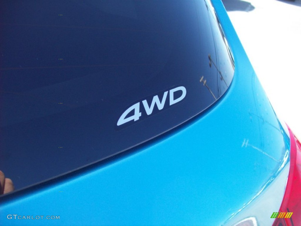 2012 Outlander Sport SE 4WD - Laguna Blue / Black photo #5