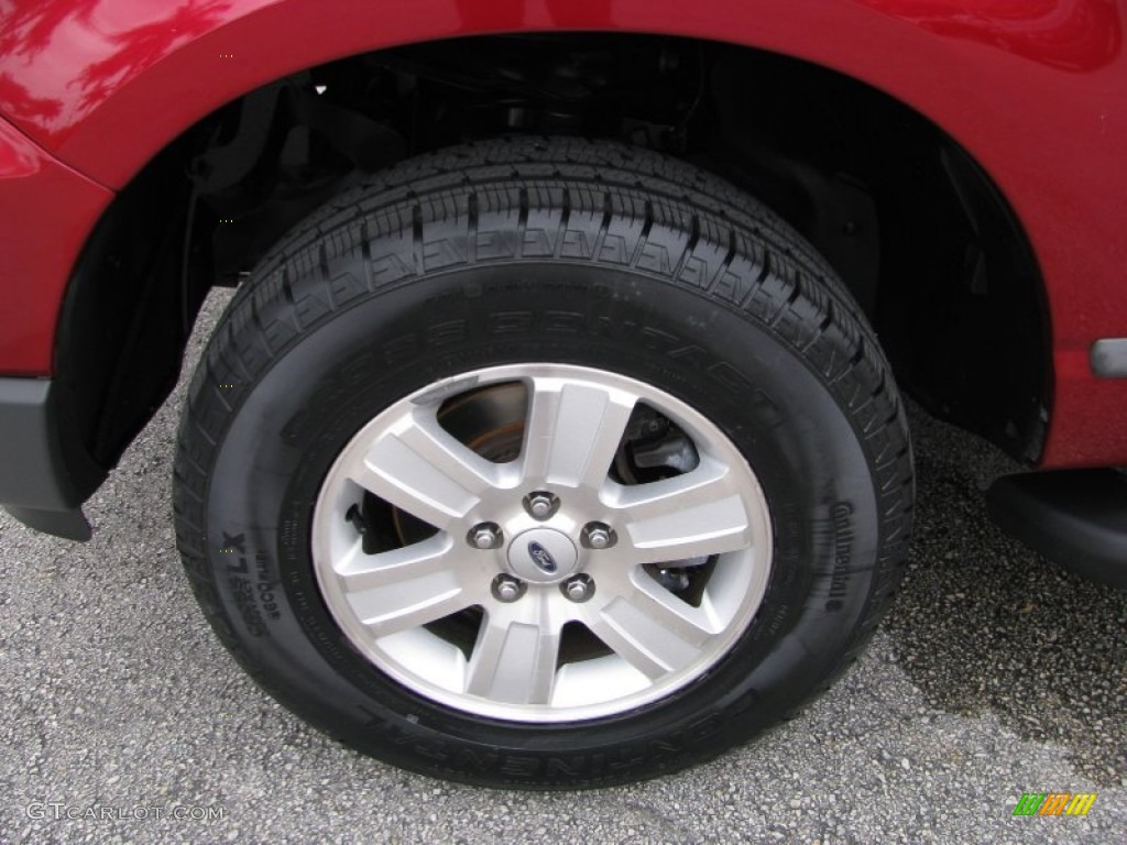 2006 Explorer XLS - Redfire Metallic / Stone photo #10