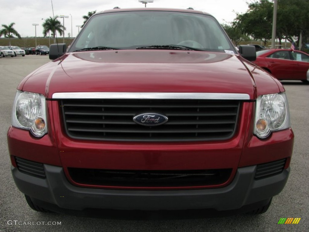 2006 Explorer XLS - Redfire Metallic / Stone photo #13