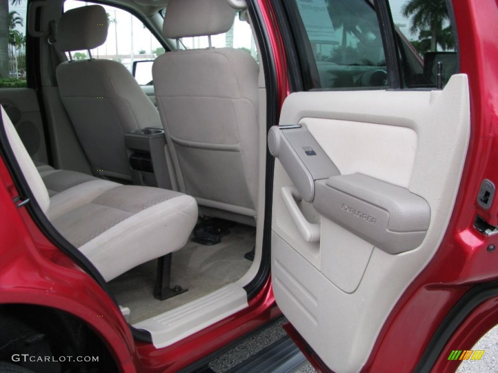 2006 Explorer XLS - Redfire Metallic / Stone photo #19