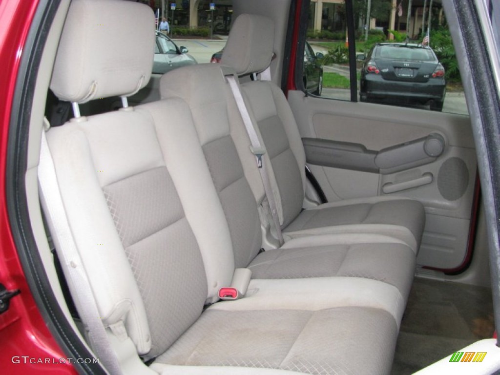 2006 Explorer XLS - Redfire Metallic / Stone photo #21