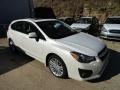 2012 Satin White Pearl Subaru Impreza 2.0i Premium 5 Door  photo #5