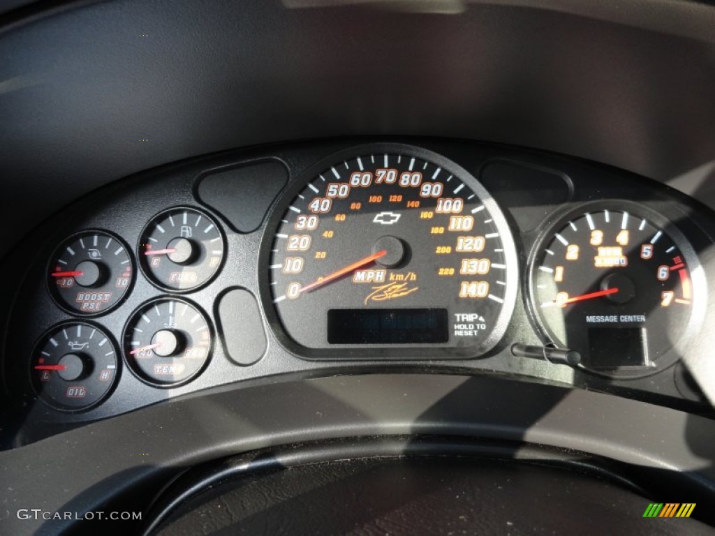 2005 Chevrolet Monte Carlo Supercharged SS Tony Stewart Signature Series Gauges Photos