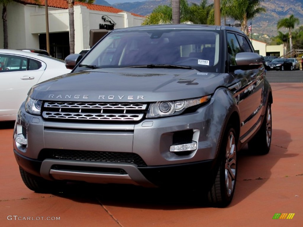 2012 Range Rover Evoque Prestige - Orkney Grey Metallic / Ebony photo #1