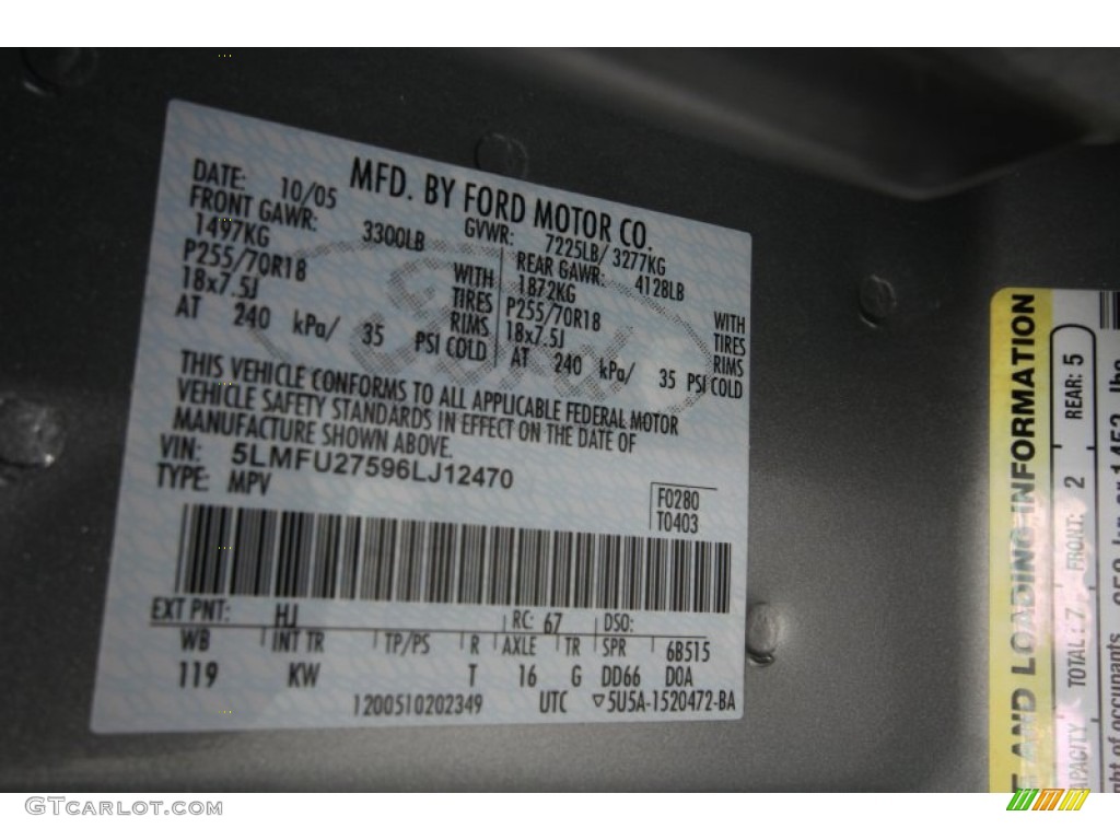 2006 Lincoln Navigator Ultimate Parts Photos
